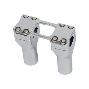 Trask, Assault risers 4". Chrome