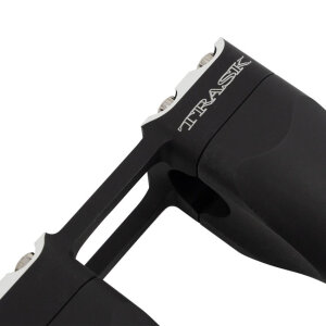 Trask, Assault risers 6". Black reverse cut
