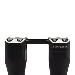 Trask, Assault risers 6". Black reverse cut