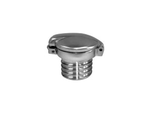 Flip Top Gas Cap OEM Screw Type Chrome