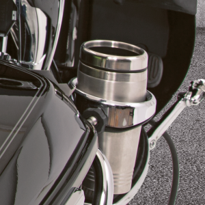 Cup Holder 7/8"+1" bars Chrome (DE)