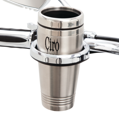Cup Holder 1-1/4" bars Black (DE)