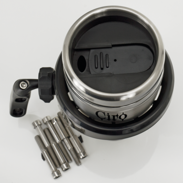 Cup holder perch mount black (DE)