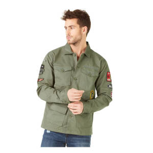 Von Dutch Rebel shirt green Size S