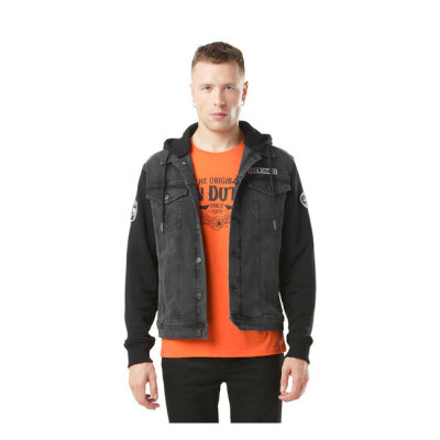 Von Dutch Denim jacket black Size S