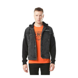 Von Dutch Denim jacket black Size S