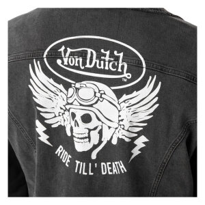 Von Dutch Denim jacket black Size XL