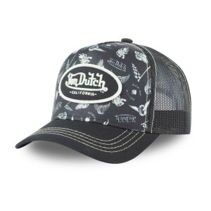 Von Dutch Lifestyle cap graphic design black/white One size fits most