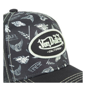 Von Dutch Lifestyle cap graphic design black/white One size fits most