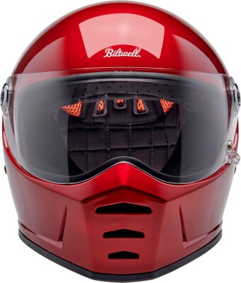 Helmet Lanespltr Red Lg
