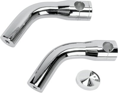 6 Pullback Risers Chrome