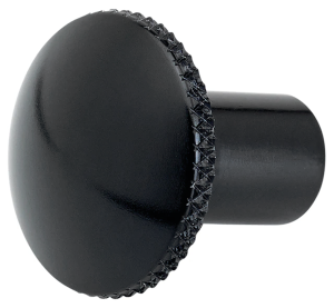 JM Choke Knob Knurled Black