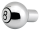 JM Choke Knob 8 Ball Chrome
