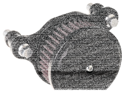 JM A/C Finned Black XL07-22 (DE)
