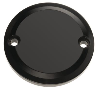 JM Timing Cover Smooth Blk FLH/T17-Up (DE)