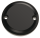 JM Timing Cover Smooth Blk FLH/T17-Up (DE)