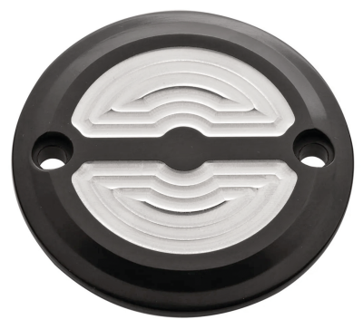 JM Timing Cover Milled Blk FLH/T17-Up (DE)