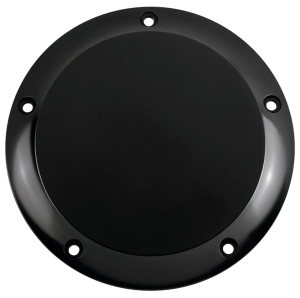 JM Derby Cover Smooth Blk FLH/T15-Up