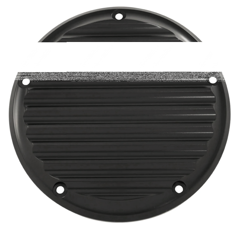 JM Derby Cover Finned Blk ST18-Up (DE)