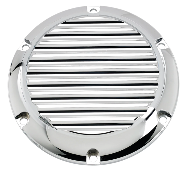 JM Derby Cover Finned Chr XL04-22 (DE)