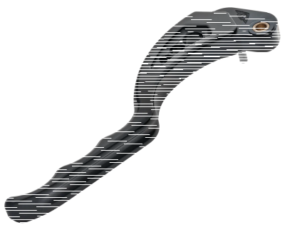 JM Clutch Lever Black Scout17-21 (DE)