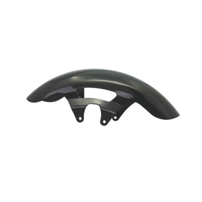 Arlen Ness, 19" Cafe front fender. Carbon fiber