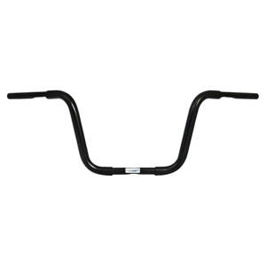 Fehling, 1-1/4" Fat Apehanger. 3 hole. 31cm high. Black