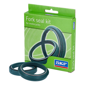 SKF, fork seal kit 41mm. Green.  (one fork tube)