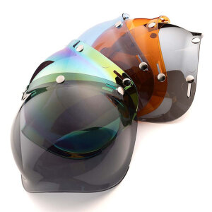 Simpson Bubble Visor for Chopper Mirror