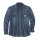 Carhartt Denim L/S Snap Front Shirt wyatt Size 2XL