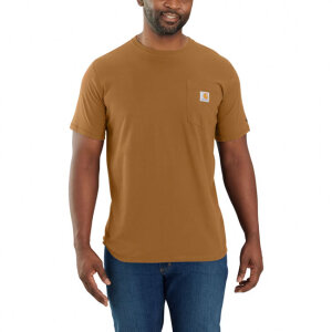 Carhartt Force Pocket S/S t-shirt carhartt® brown Size M