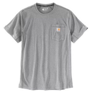Carhartt Force Pocket S/S t-shirt heather grey Size M