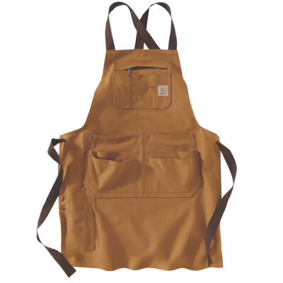 Carhartt Firm Duck Apron carhartt® brown One size fits most
