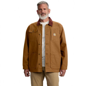 Carhartt Duck Loose Fit Chore Coat carhartt® brown...
