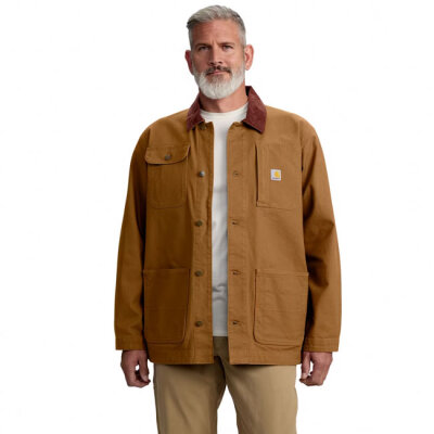 Carhartt Duck Loose Fit Chore Coat carhartt® brown Size XL