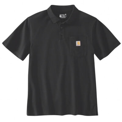 Carhartt Midweight S/S Pocket Polo black Size S
