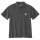 Carhartt Midweight S/S Pocket Polo carbon heather Size 2XL