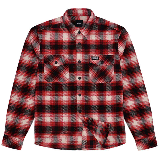 Roeg Blaze Flannel shirt red Size L