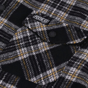 Roeg Blaze Flannel shirt gray Size S