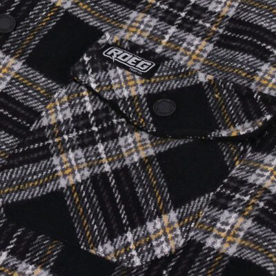 Roeg Blaze Flannel shirt gray Size M