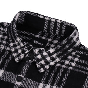 Roeg Blaze Flannel shirt black Size S