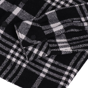 Roeg Blaze Flannel shirt black Size M
