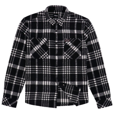 Roeg Blaze Flannel shirt black Size 2XL