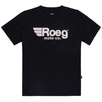 Roeg Logo t-shirt black Size M