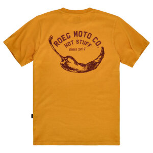 Roeg Pepper t-shirt ochre Size M