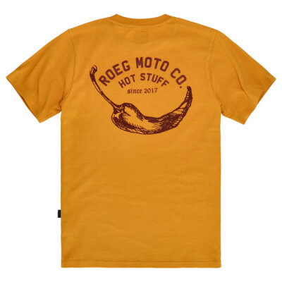 Roeg Pepper t-shirt ochre Size L