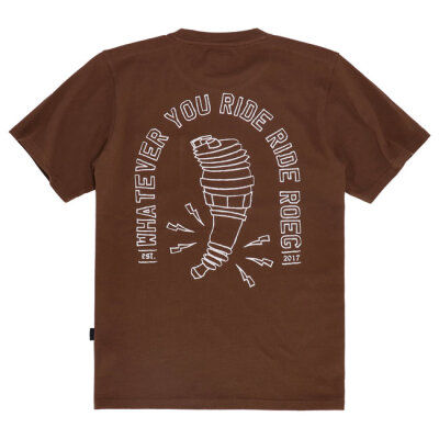 Roeg Ryder t-shirt brown Size S