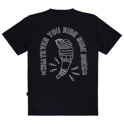 Roeg Ryder t-shirt black Size S