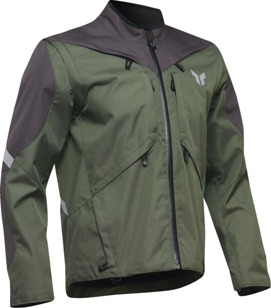 Jacket Terrain Army/charcoal S