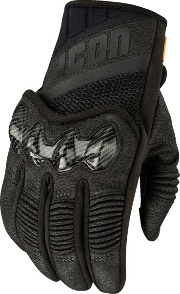 Glove Contra3 Bk Md